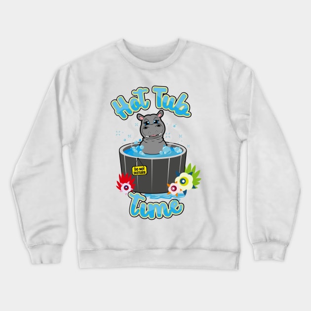 Hot Tub Time Crewneck Sweatshirt by BOEC Gear